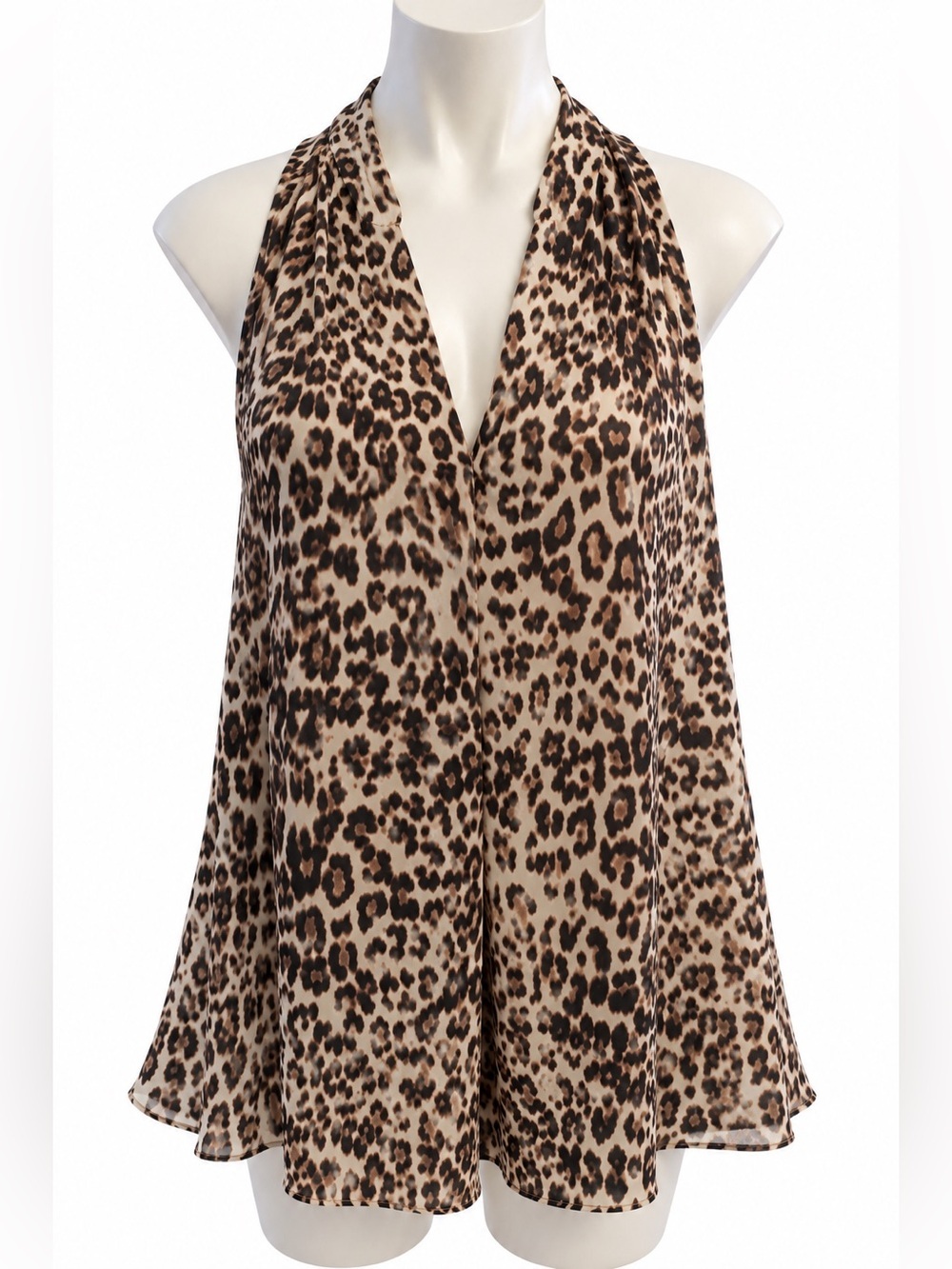 NWT Spense leopard print tank blouse